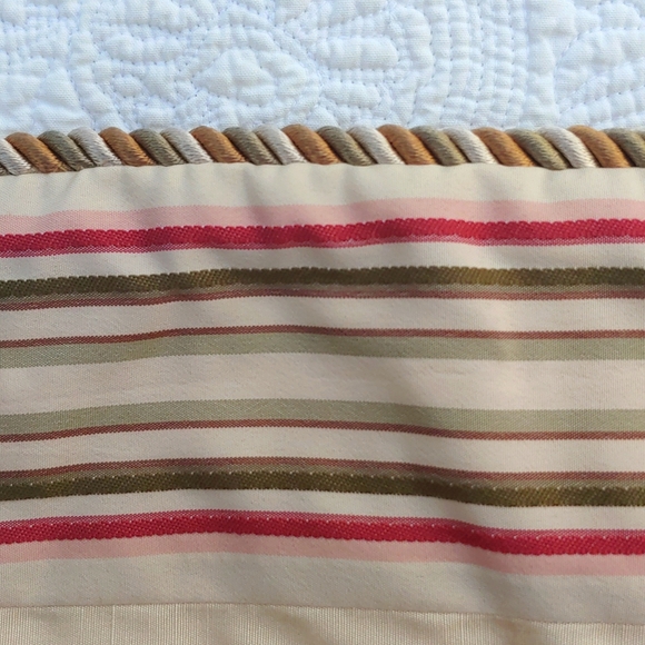 Croscill Embroidered Euro Pillow Shams, Set of 2 - Picture 3 of 9